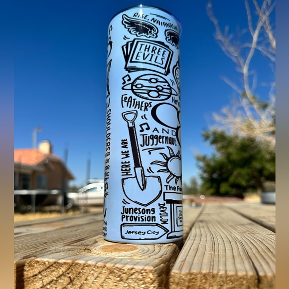 COPY - Coheed and Cambria uv color changing tumbler and keychain - Picture 4 of 16